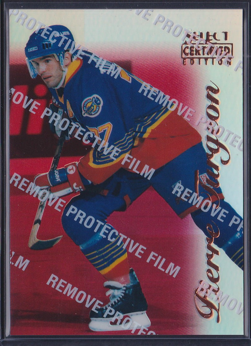 PIERRE TURGEON - 1996 Pinnacle Select Certified MIRROR RED #82