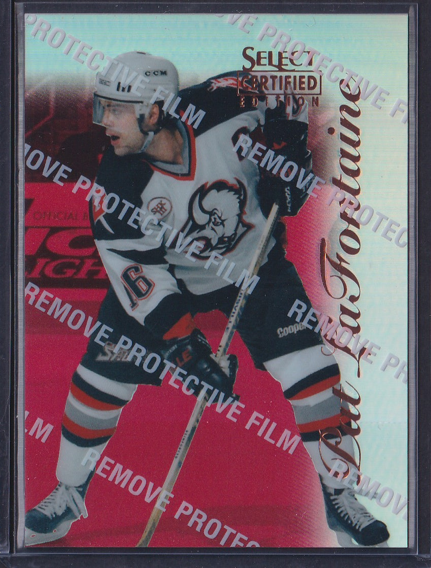 PAT LAFONTAINE - 1996 Pinnacle Select Certified MIRROR RED #9