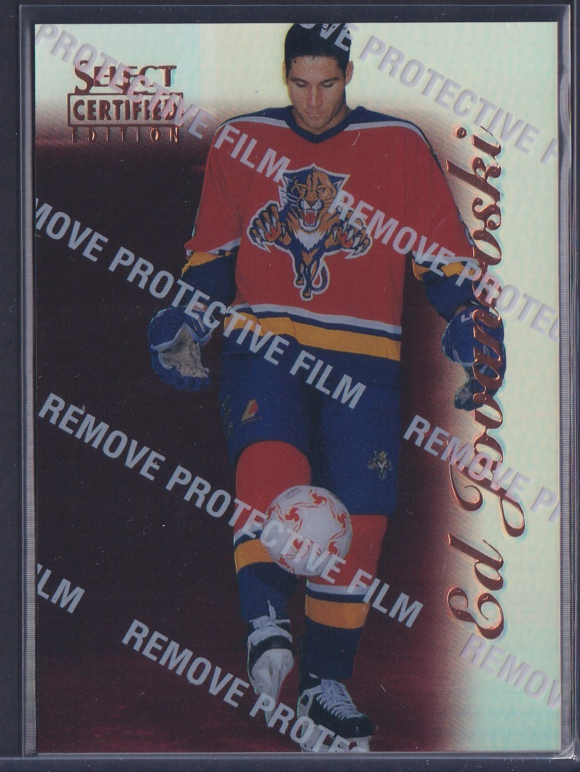 ED JOVANOVSKI - 1996 Pinnacle Select Certified MIRROR RED #30