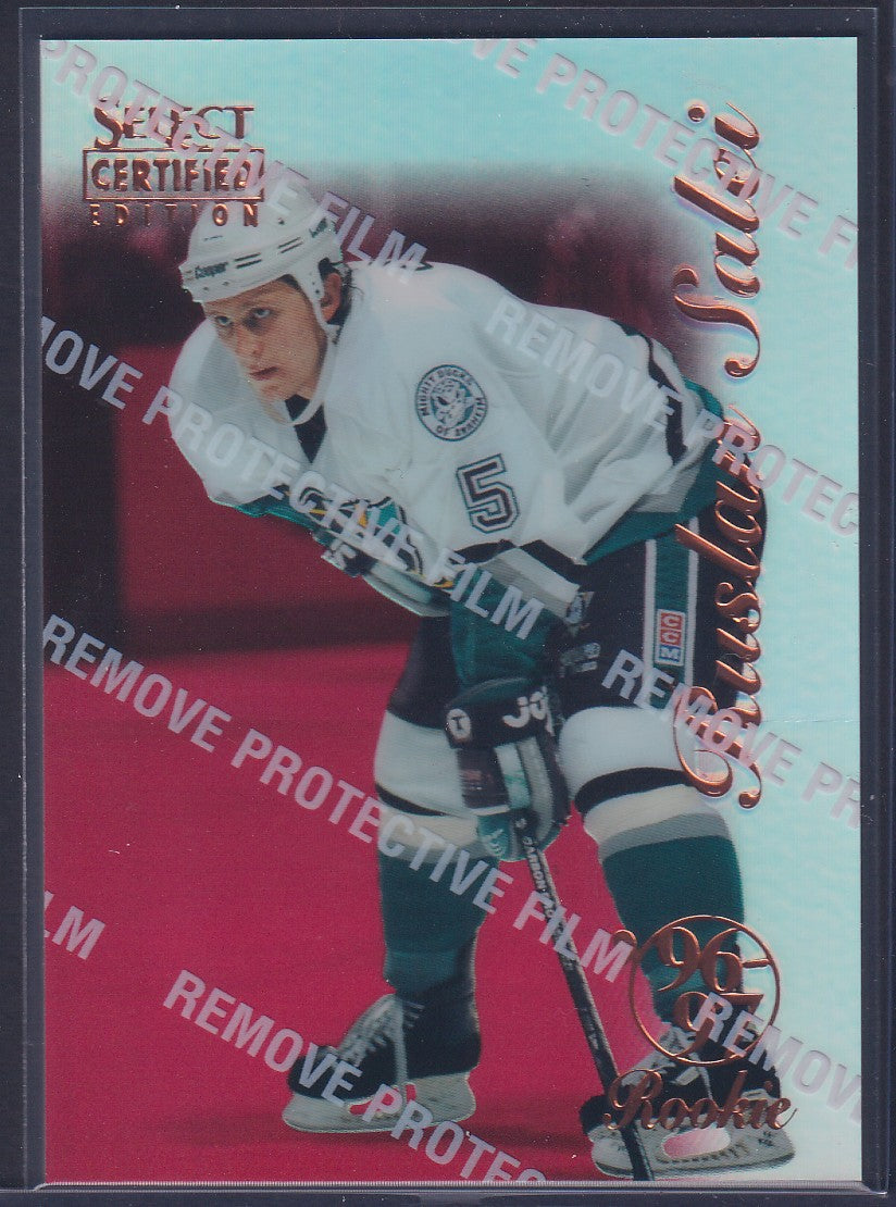 RUSLAN SALEI - 1996 Pinnacle Select Certified MIRROR RED #109