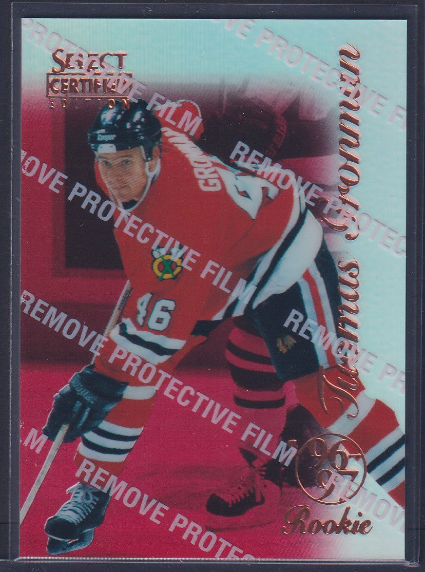 TOUMAS GRONMAN - 1996 Pinnacle Select Certified MIRROR RED #105