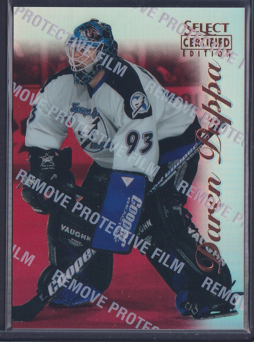 DAREN PUPPA- 1996 Pinnacle Select Certified MIRROR RED #69