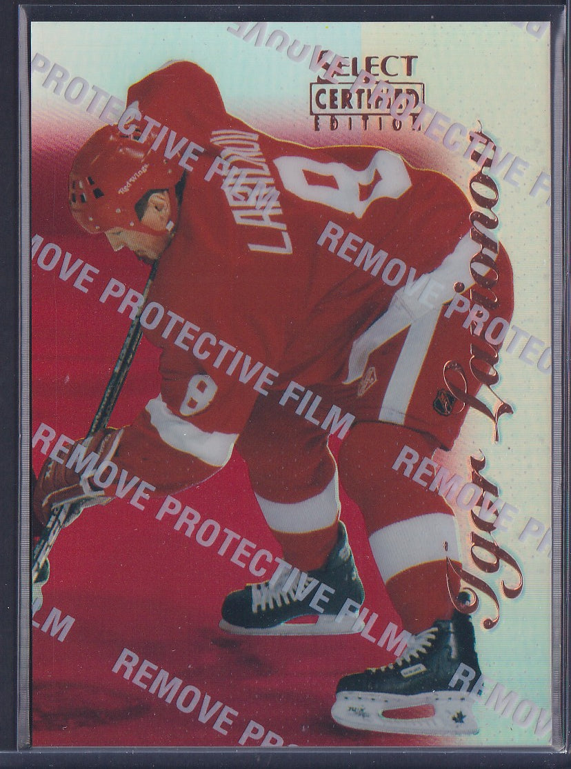 IGOR LARIONOV - 1996 Pinnacle Select Certified MIRROR RED #62