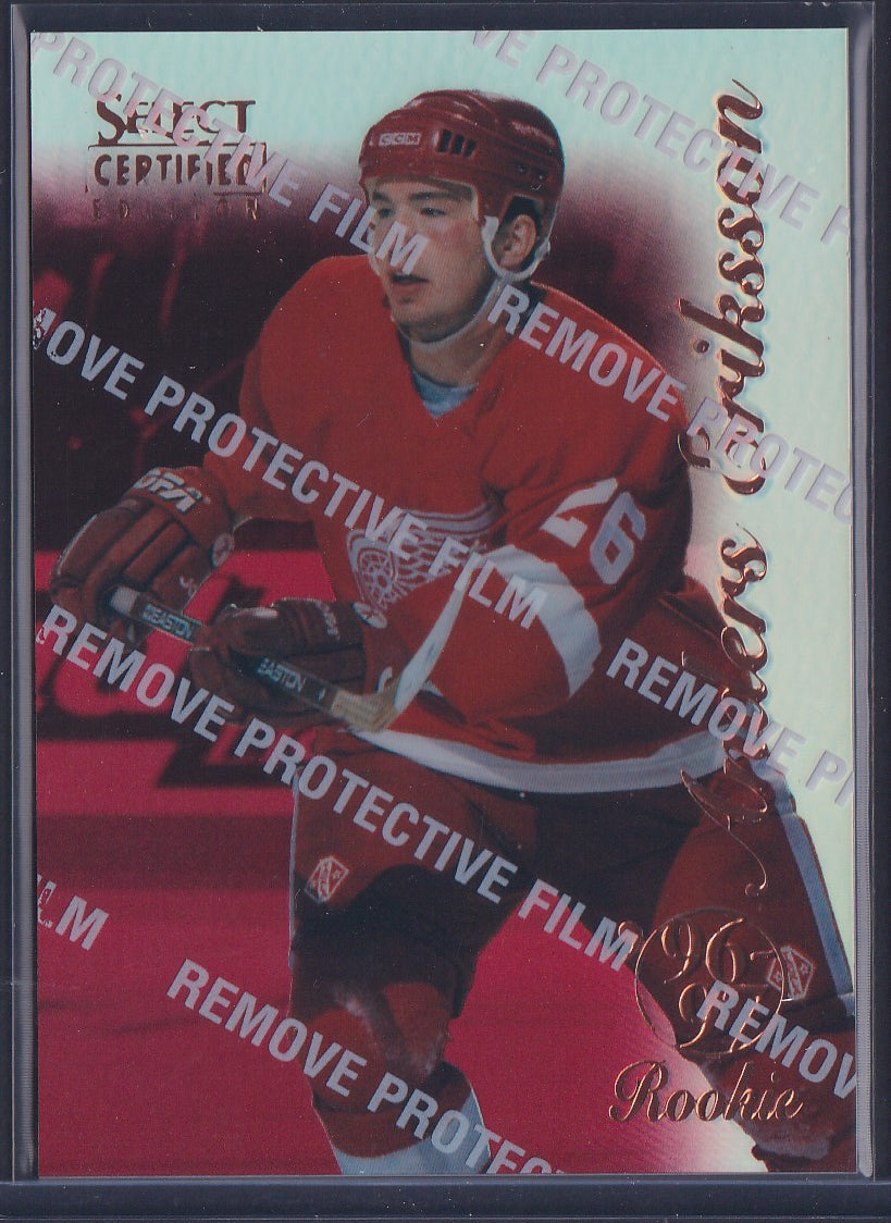 ANDERS ERIKSSON - 1996 Pinnacle Select Certified MIRROR RED #92