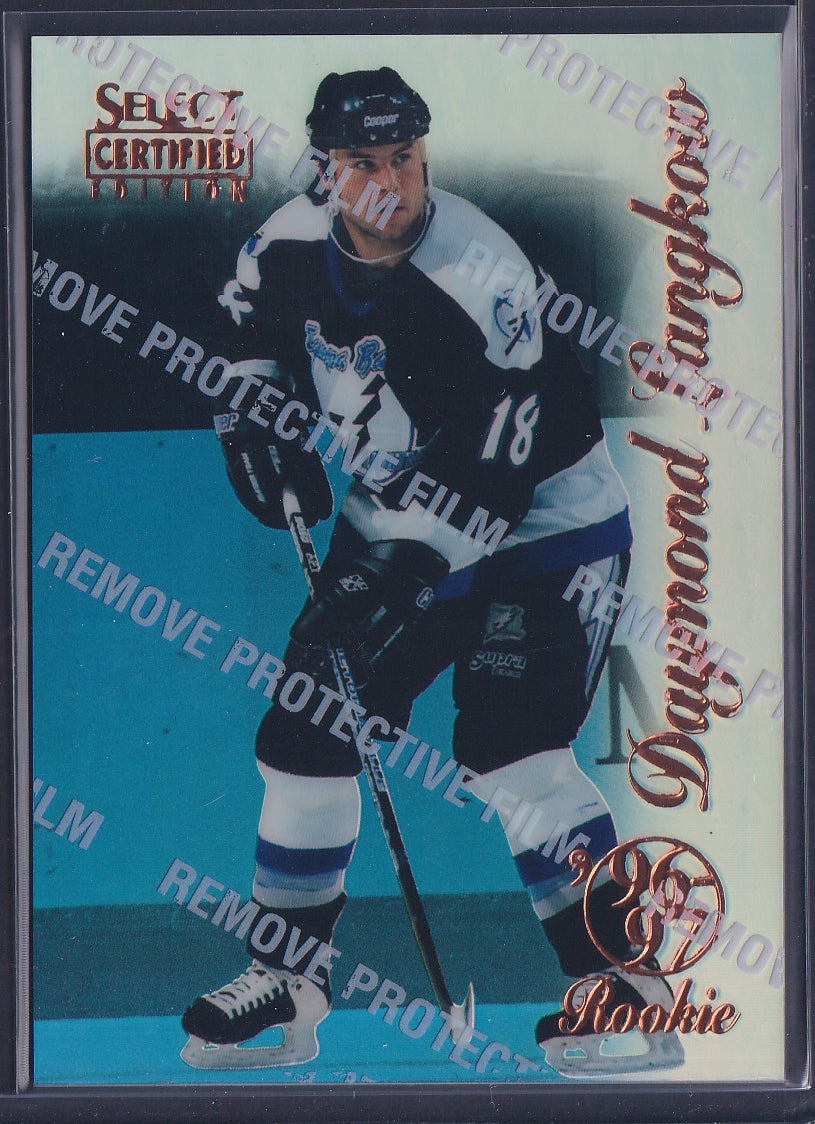 DAYMOND LANGKOW - 1996 Pinnacle Select Certified MIRROR Blue w/ Coating #117