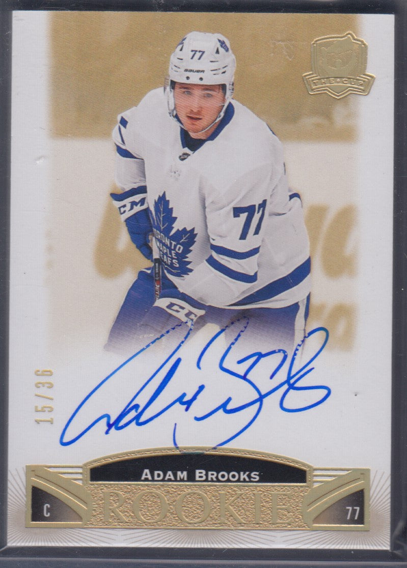 ADAM BROOKS, 2019 Upper Deck The Cup Rookie #147, /36