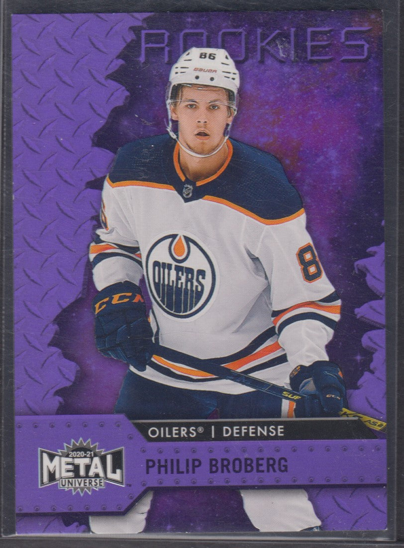 PHILIP BROBERG, 2020 Skybox Metal Rookies #133, /199