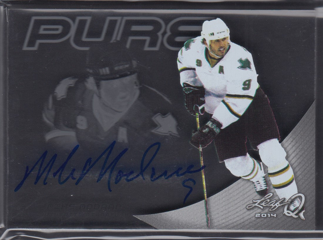 MIKE MODANO, 2013 Leaf Pure Clear Cut Auto #P-MM2