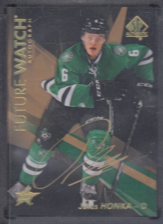 JULIUS HONKA, 2016 SP Future Watch Autograph #164