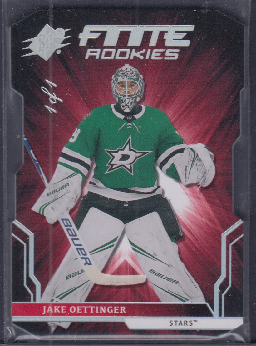JAKE OETTINGER, 2020 SPx Finite Rookies #F-73, 1/1, ONE OF ONE
