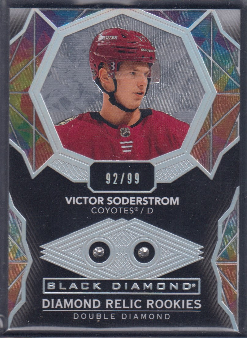 VICTOR SODERSTROM, 2020 Upper Deck Diamond Relic Rookies #BDR-VS, /99