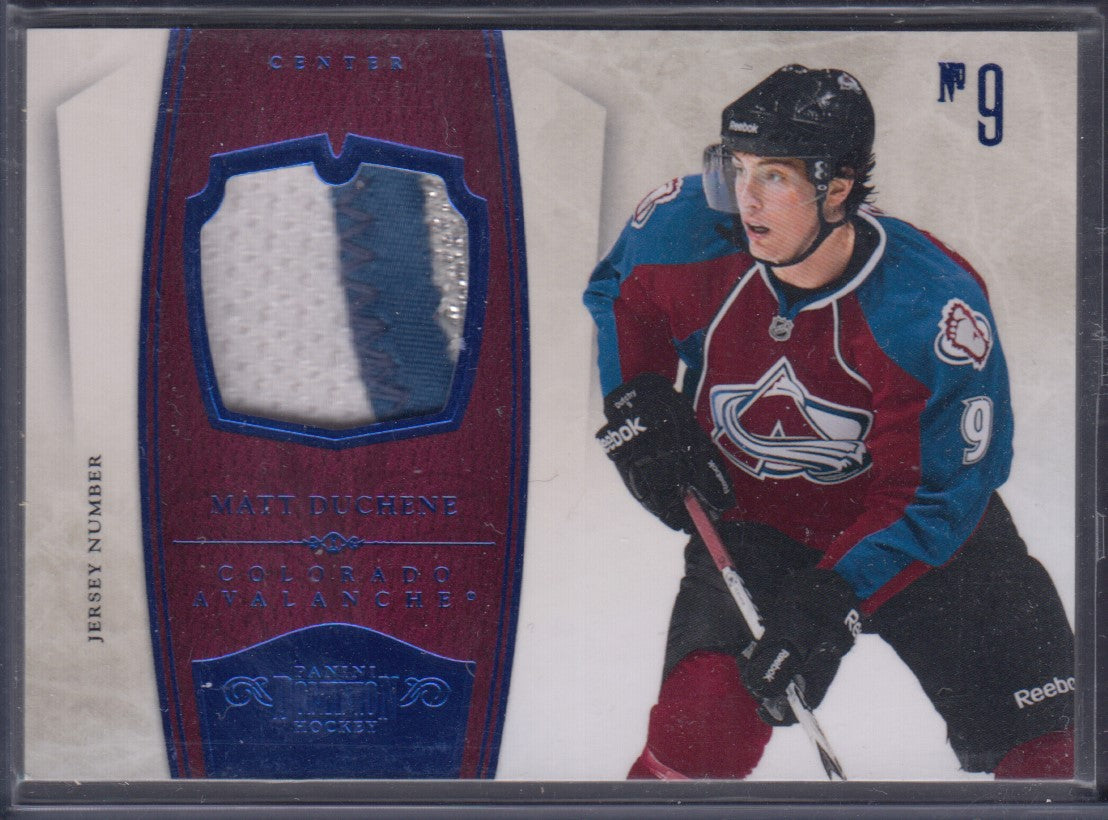 MATT DUCHENE, 2011 Panini Dominion #27, Patch, /25