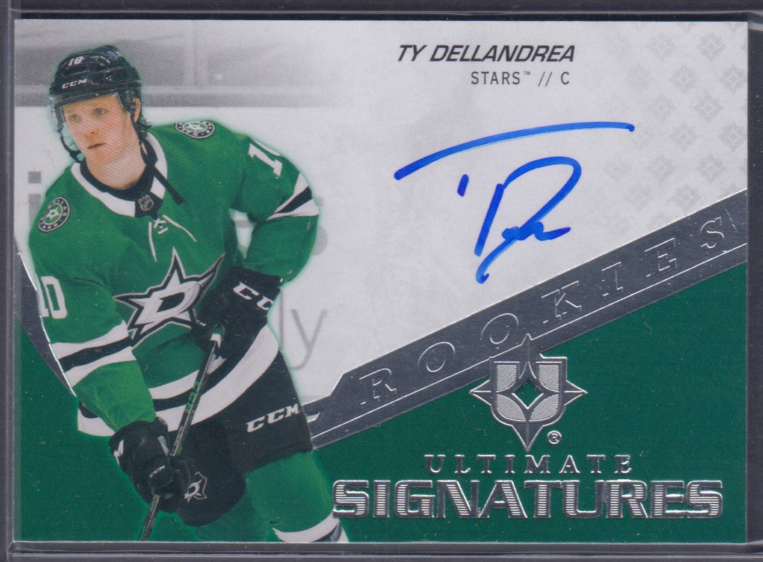 TY DELLANDREA, 2020 Upper Deck Ultimate Rookie Signatures #USR-TD