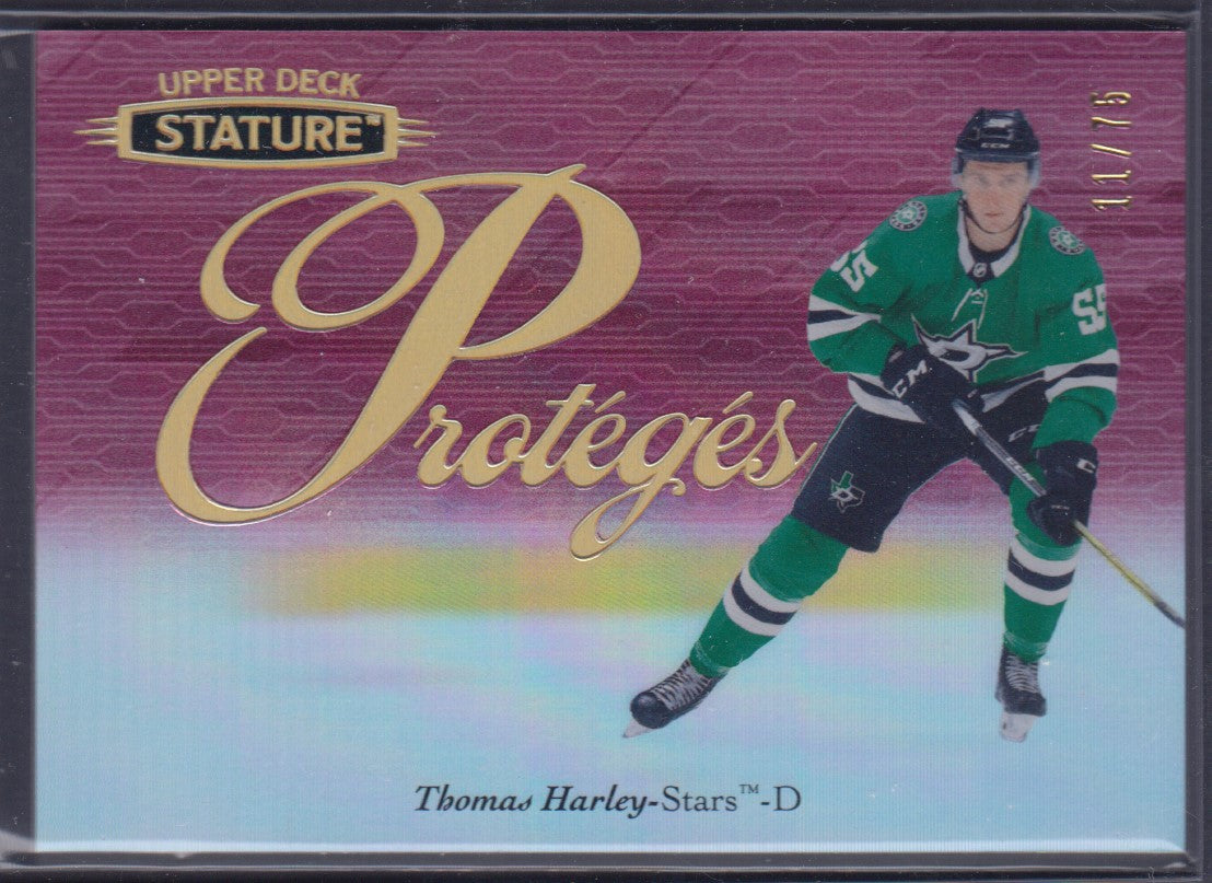 THOMAS HARLEY, 2020 Upper Deck Stature Proteges #P-37, /75