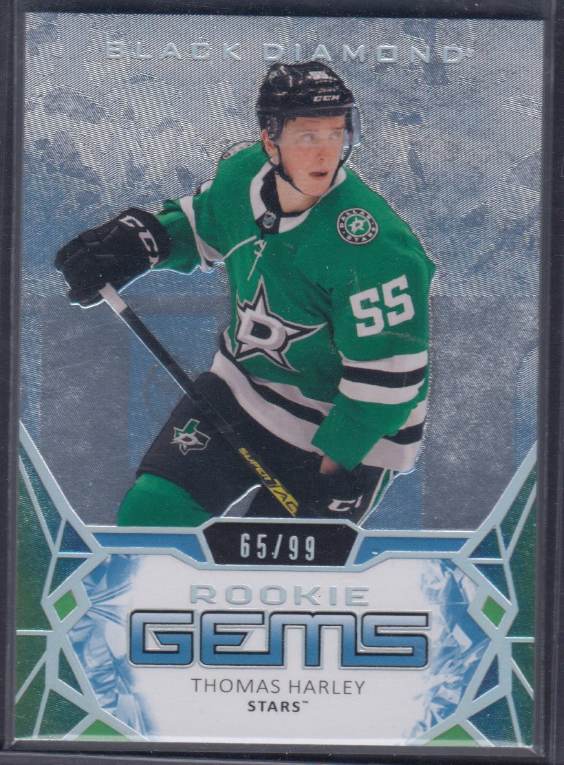 THOMAS HARLEY, 2020 Upper Deck Black Diamond Rookie Gems #RG-TH, /99