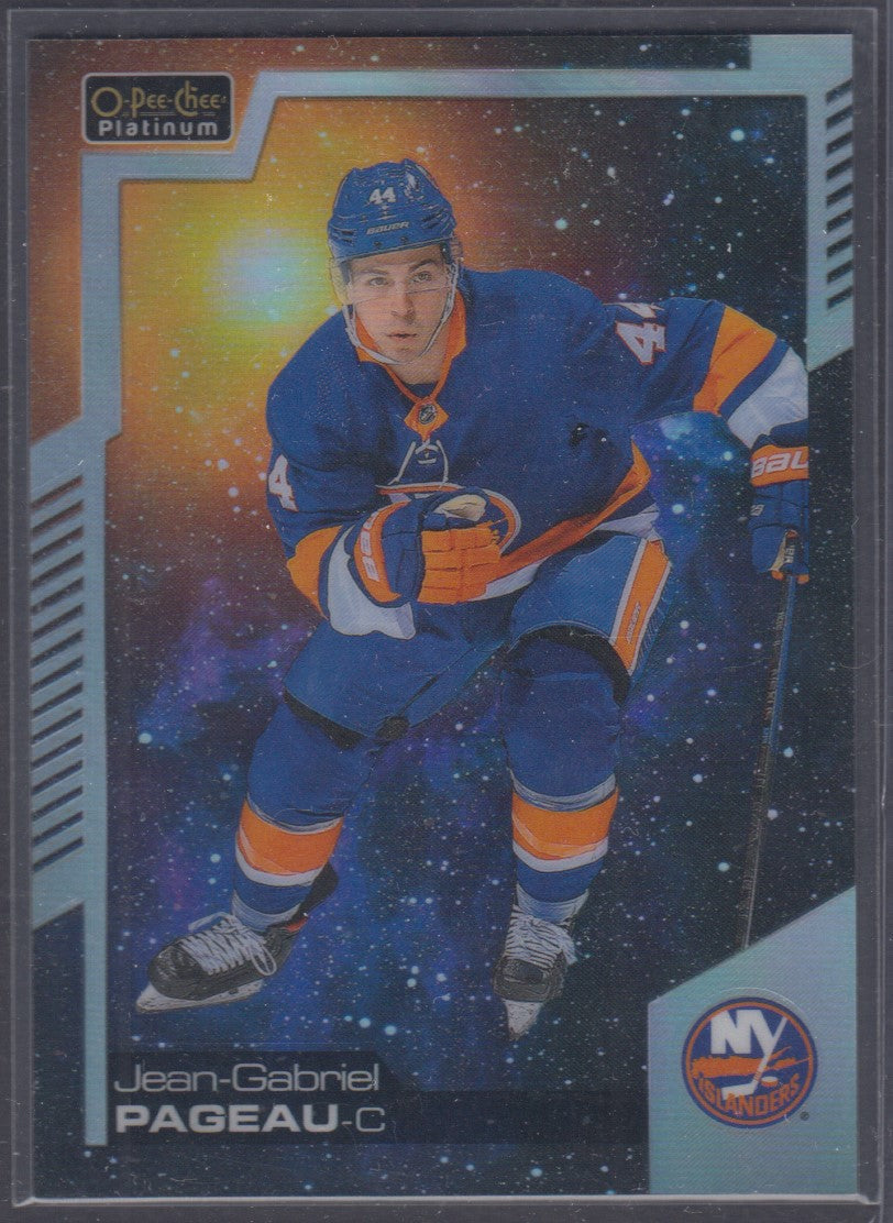 JEAN-GABRIEL PAGEAU, 2020 O-Pee-Chee Platinum COSMIC #82, /65