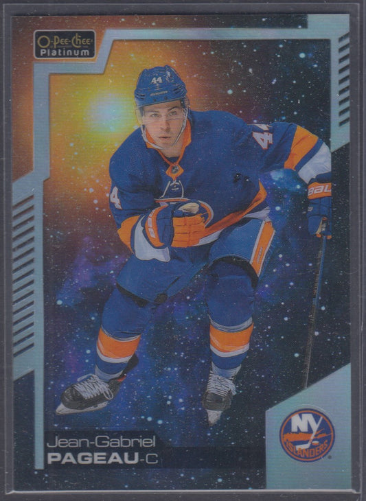 JEAN-GABRIEL PAGEAU, 2020 O-Pee-Chee Platinum COSMIC #82, /65