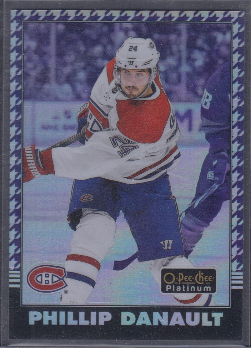 PHILLIP DANAULT, 2020 O-Pee-Chee Platinum PURPLE HOUNDSTOOTH #R-45, /15