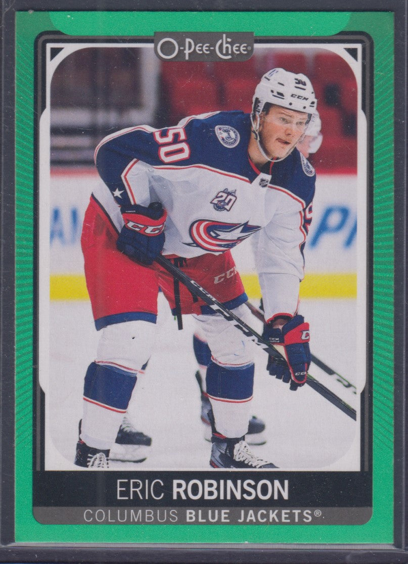 ERIC ROBINSON, 2021 O-Pee-Chee GREEN #102, /50