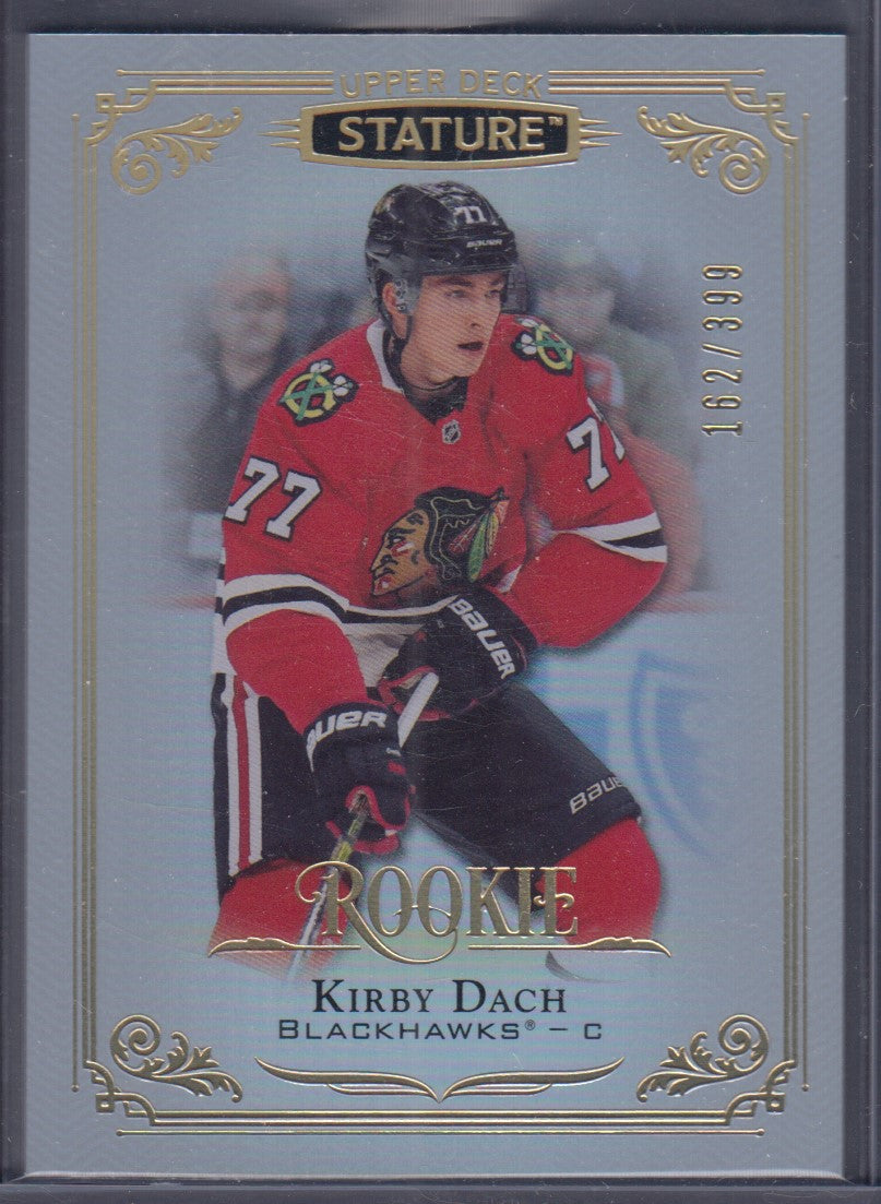 KIRBY DACH, 2019 Upper Deck Stature Rookie SILVER #125, /399