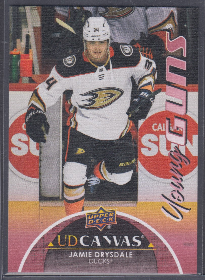 JAMIE DRYSDALE, 2021 Upper Deck Young Guns Canvas #C236