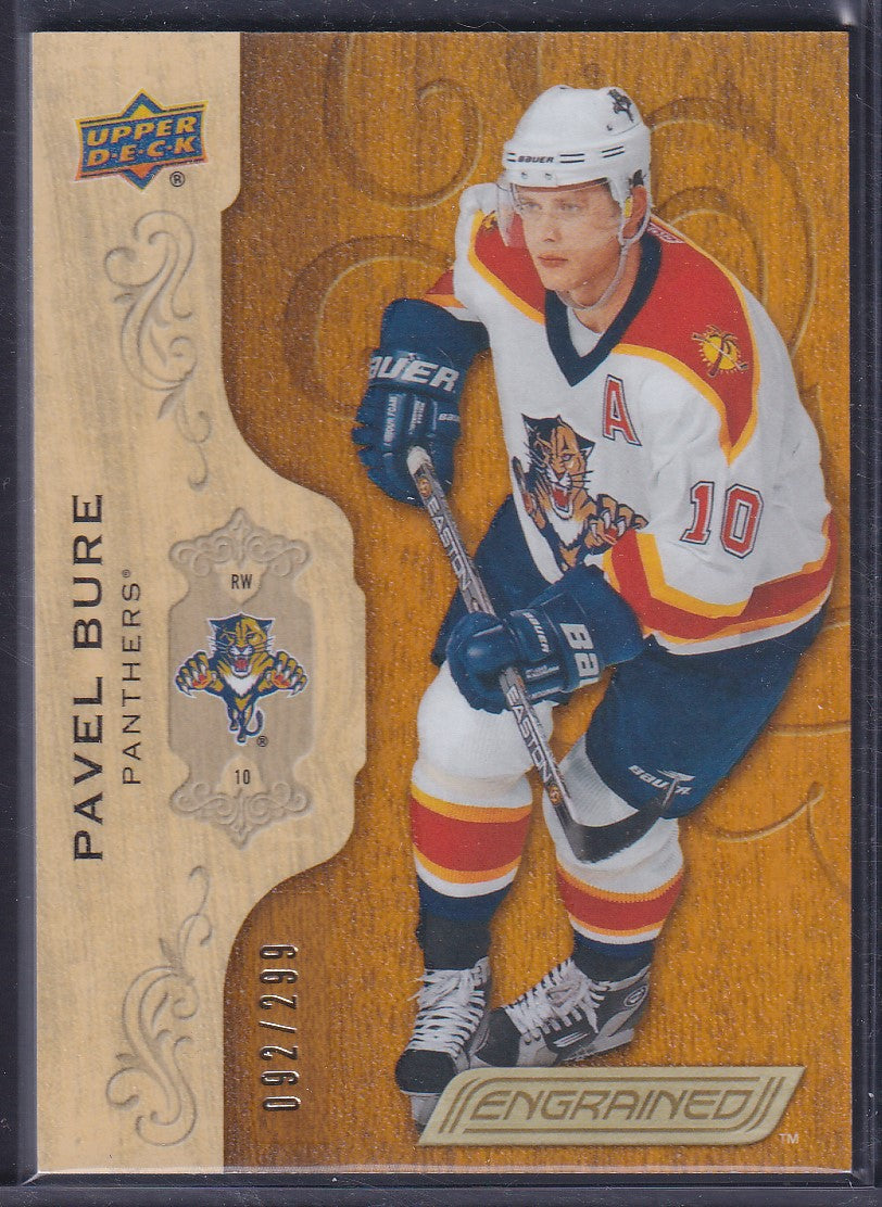 PAVEL BURE, 2018 Upper Deck Engrained #49, /299