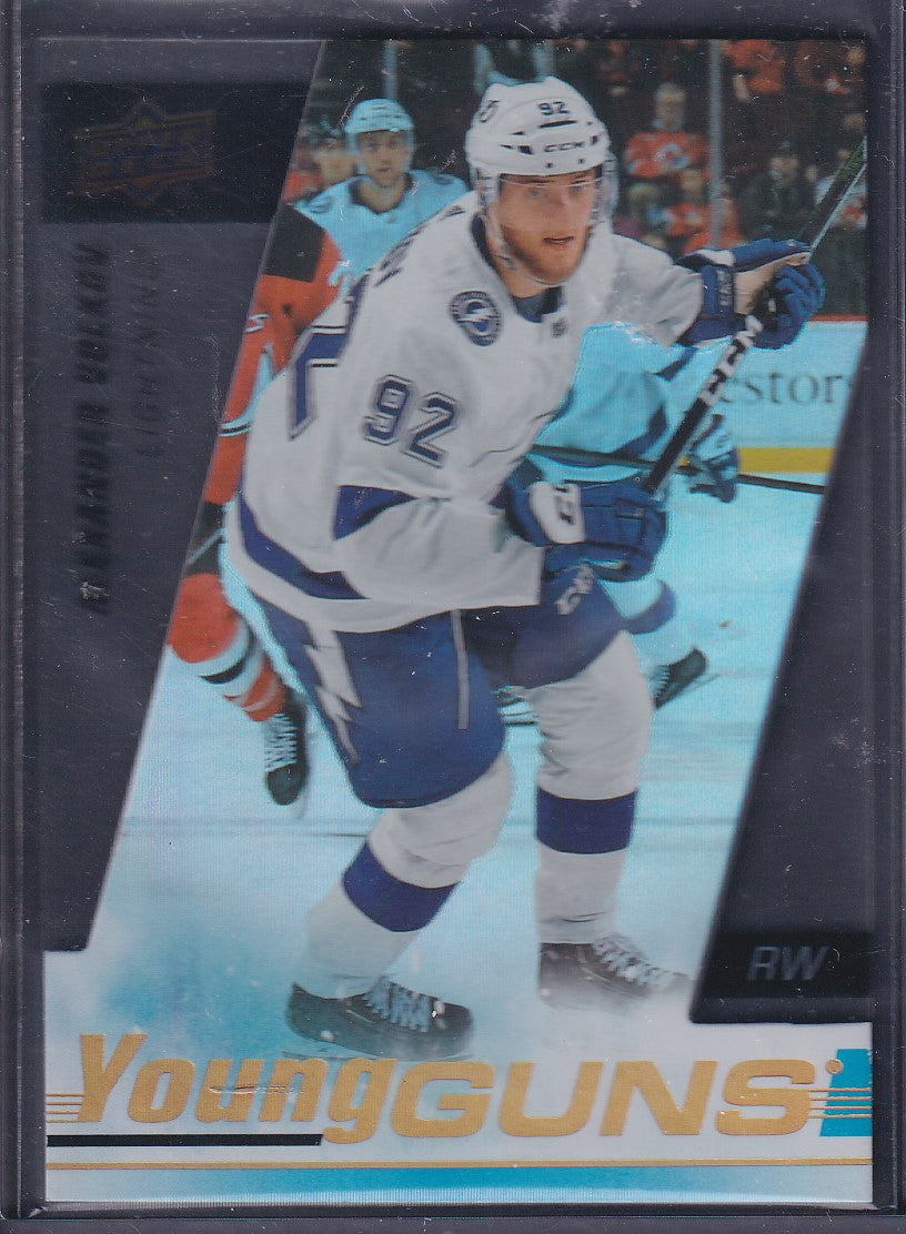 ALEXANDER VOLKOV, 2019 Upper Deck Young Guns CLEAR CUT ACETATE #488