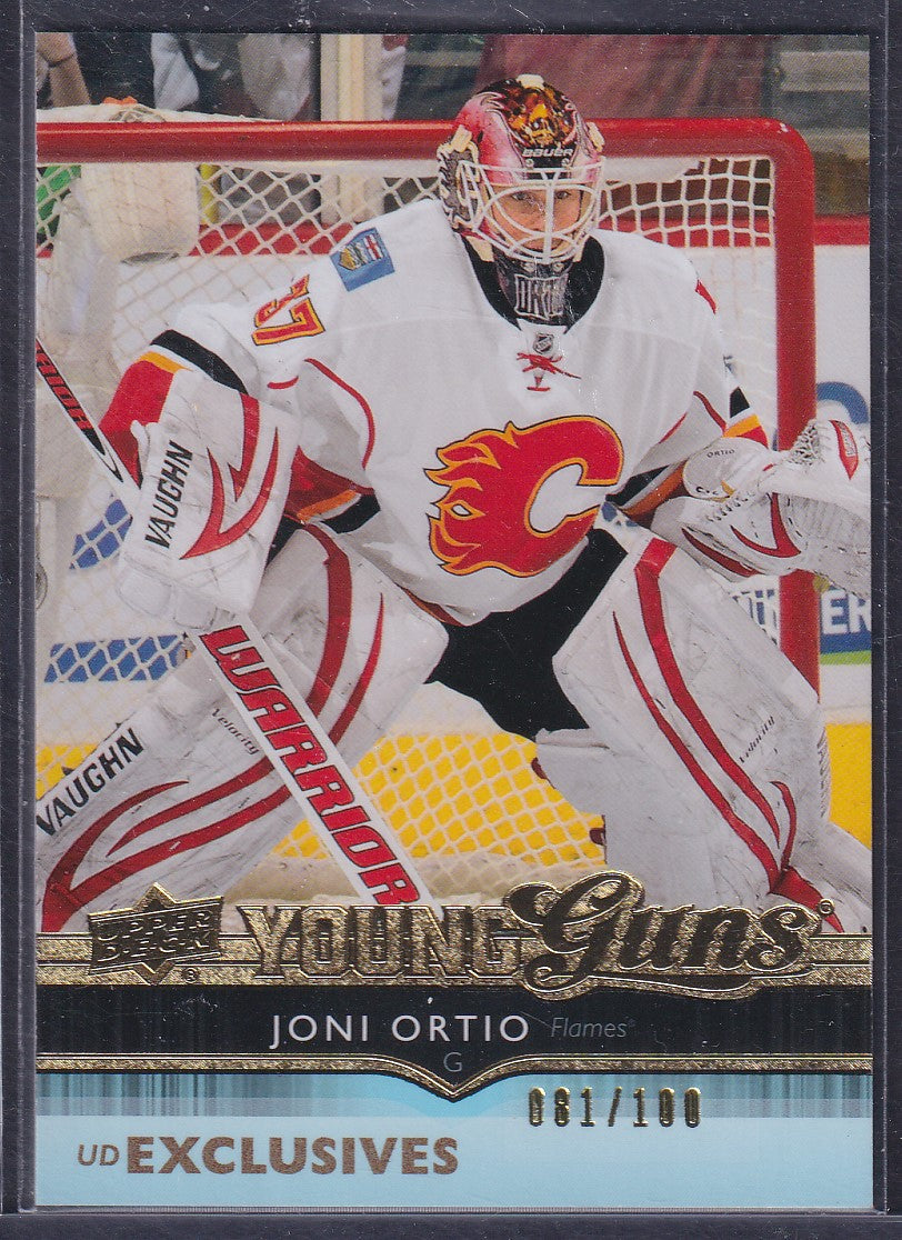 JONI ORTIO, 2014 Upper Deck Young Guns UD EXCLUSIVES #465, /100