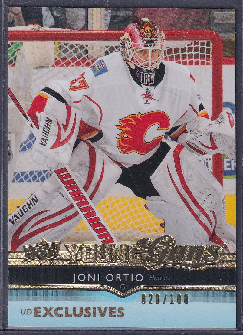 JONI ORTIO, 2014 Upper Deck Young Guns UD EXCLUSIVES #465, /100