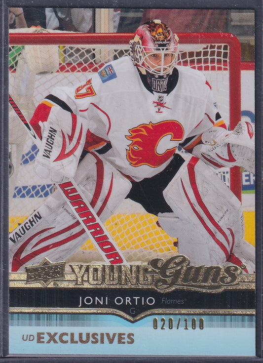 JONI ORTIO, 2014 Upper Deck Young Guns UD EXCLUSIVES #465, /100