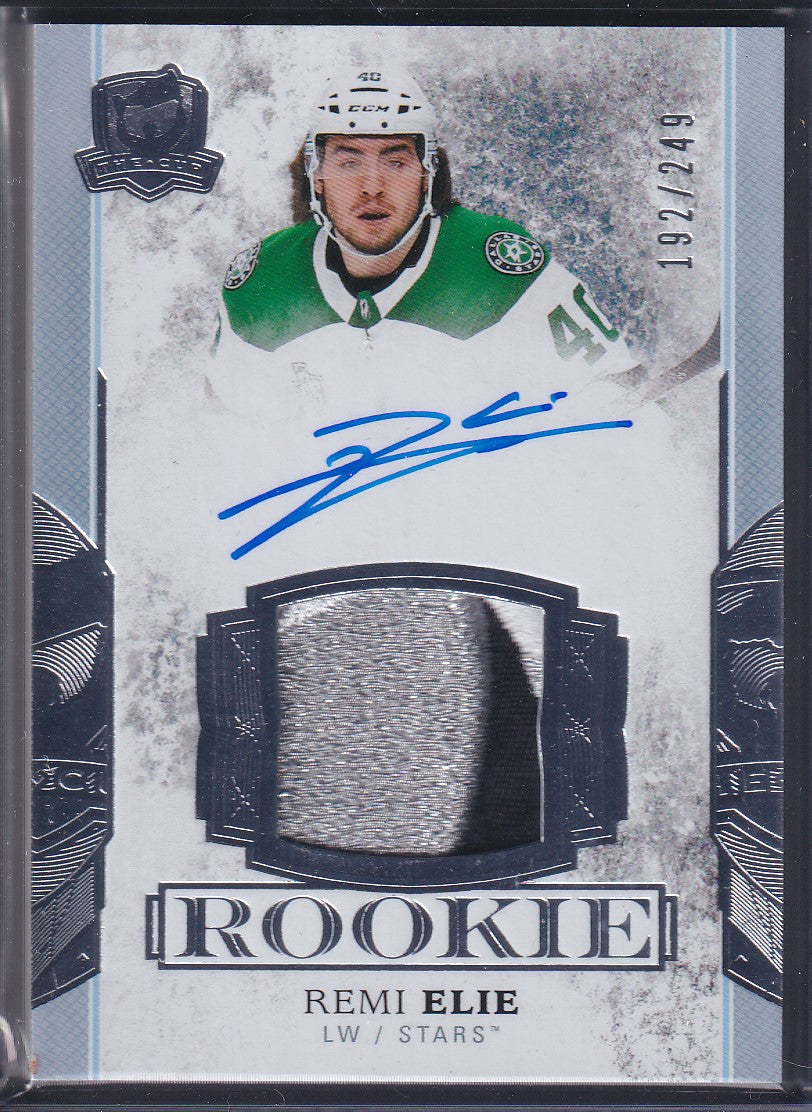 REMI ELIE, 2017 Upper Deck The Cup Rookie Auto Patch #111, /249
