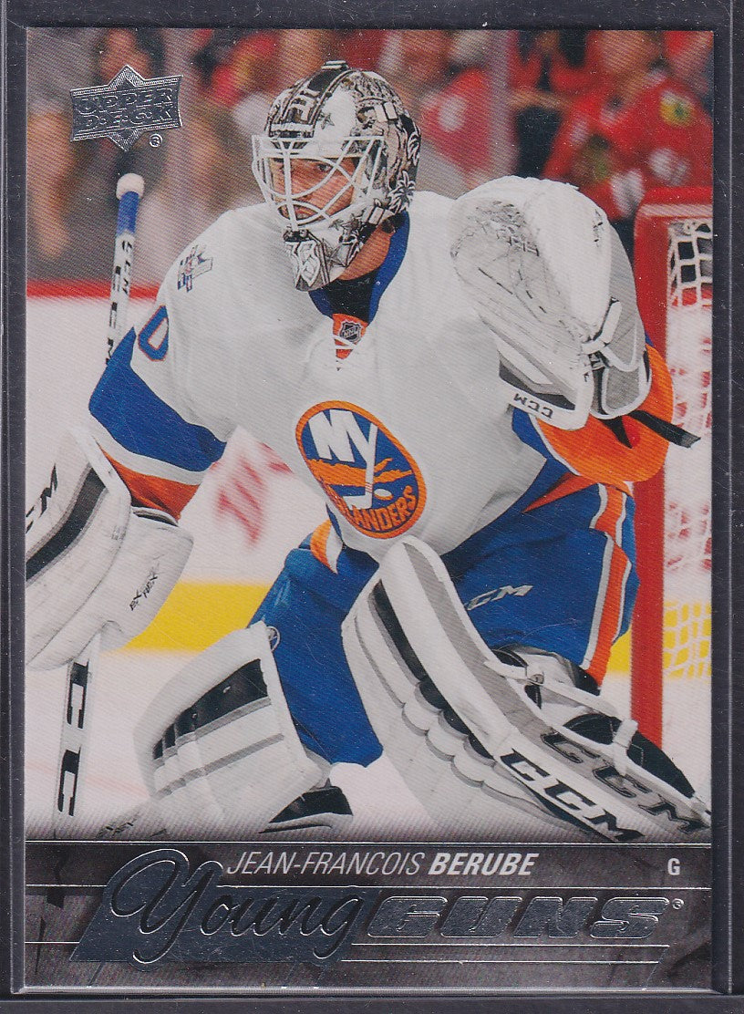 JEAN-FRANCOIS BERUBE - 2015 Upper Deck Young Guns #242