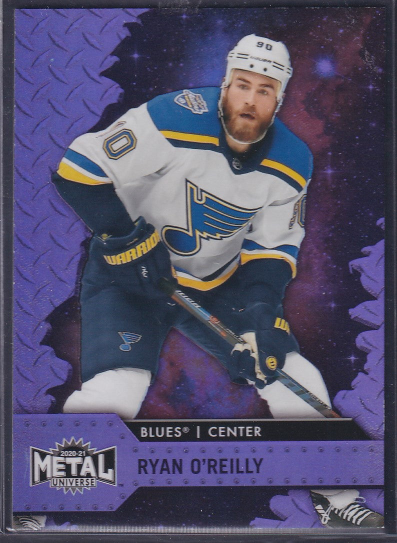 RYAN O'REILLY - 2020 Metal Universe PURPLE #90, /199
