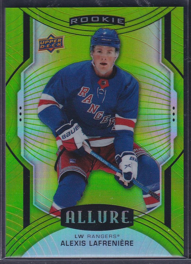 ALEXIS LAFRENIERE - 2020 Upper Deck Allure Rookie GREEN QUARTZ #150, /99