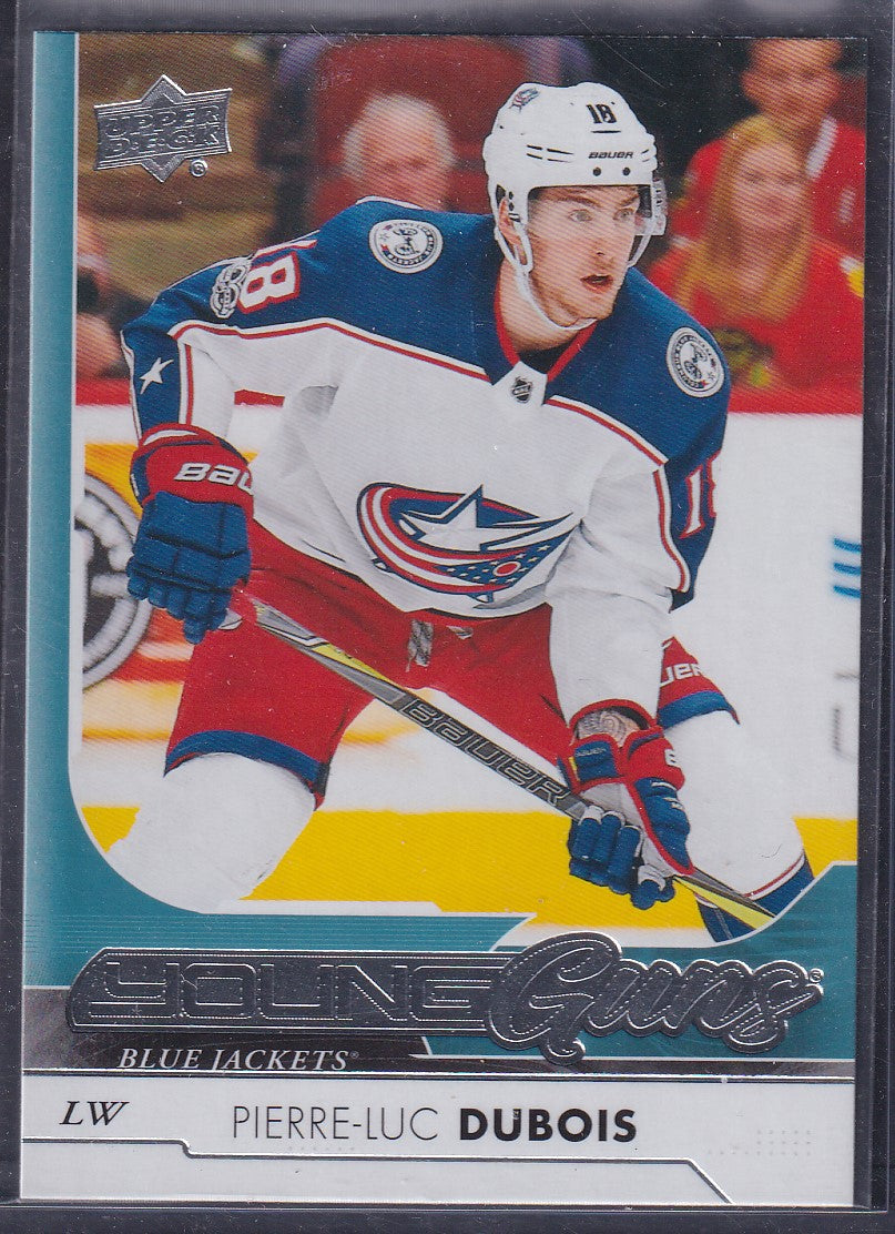 PIERRE-LUC DUBOIS - 2017 Upper Deck Young Guns #204