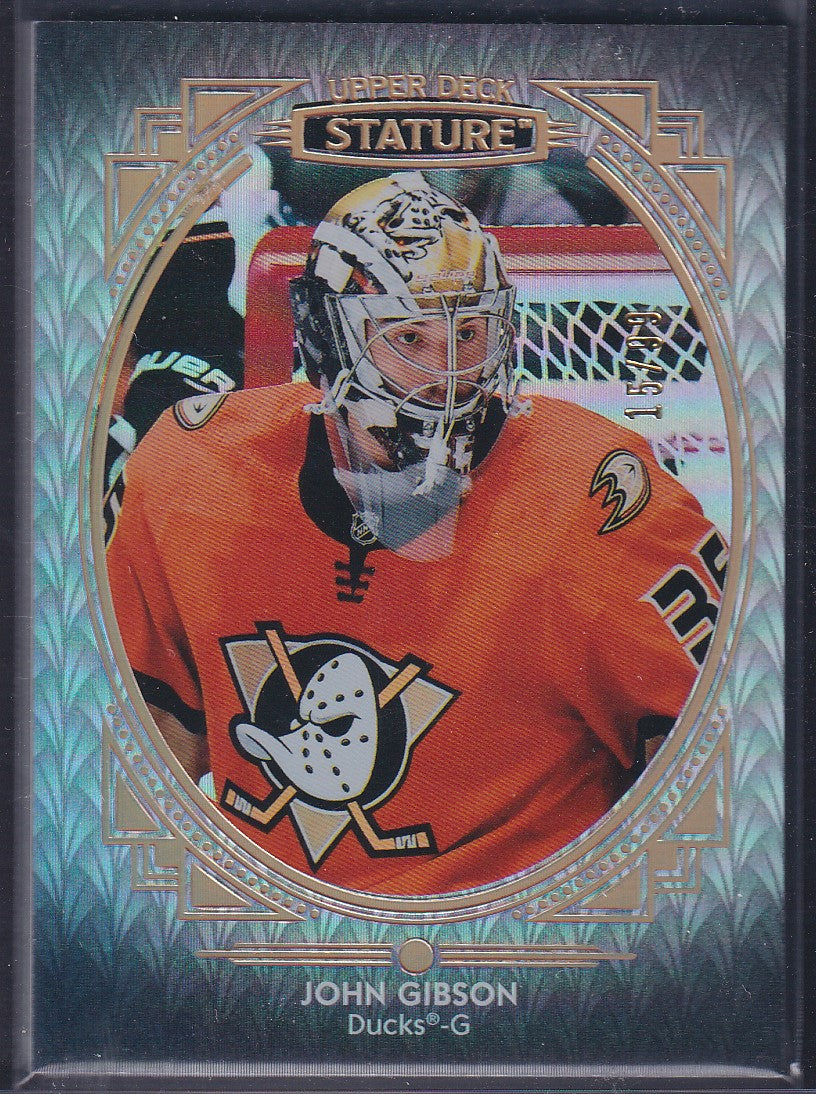 JOHN GIBSON - 2020 Upper Deck Stature #35, /99