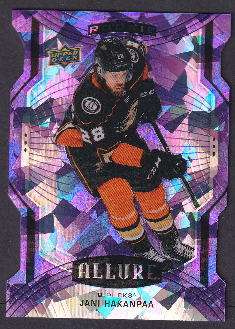 JANI HAKANPAA - 2020 Upper Deck Allure Rookie PURPLE DIAMOND #105