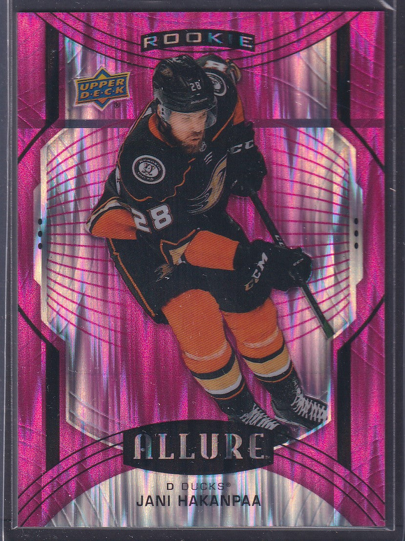 JANI HAKANPAA - 2020 Upper Deck Allure Rookie MAGENTA #105
