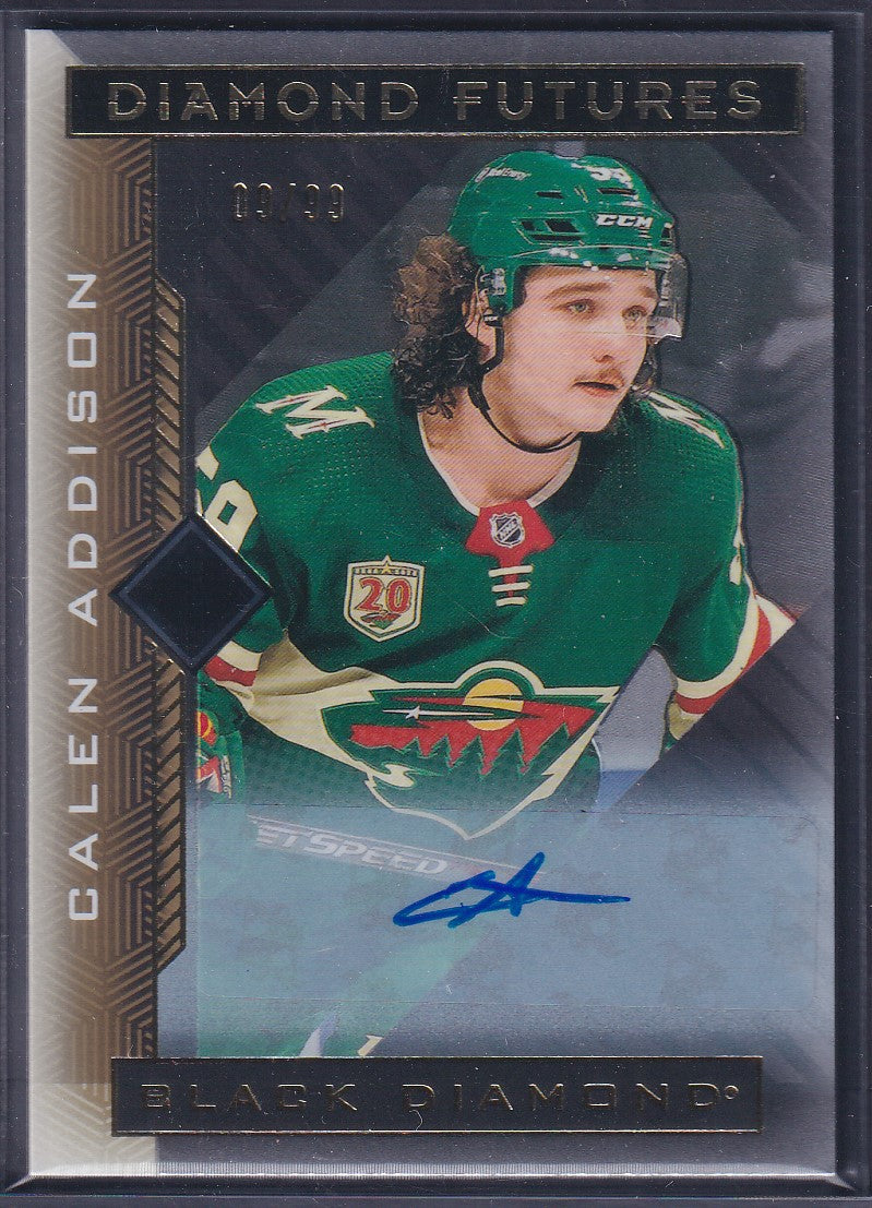 CALEN ADDISON - 2021 Black Diamond Futures Auto #BDF-CA, /99