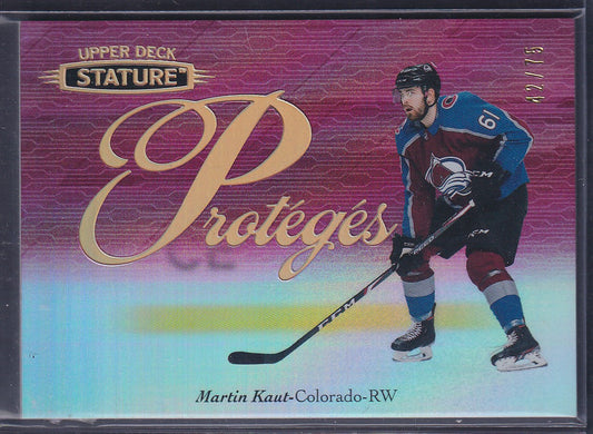 MARTIN KAUT - 2020 Upper Deck Stature Proteges #P-29, /75