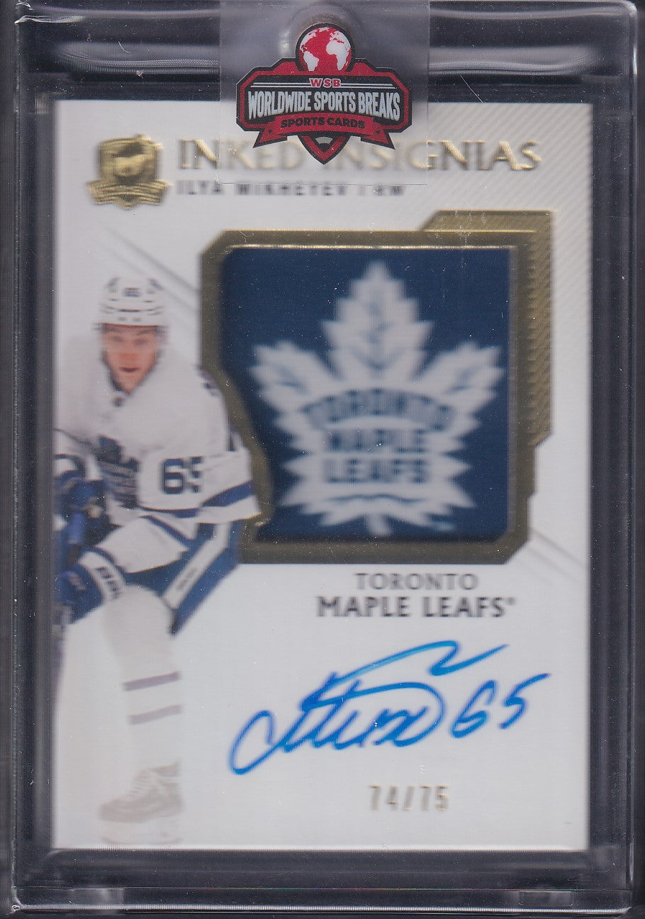ILYA MIKHEYEV - 2019 Upper Deck The Cup Inked Insignias Auto #II-IM, /75