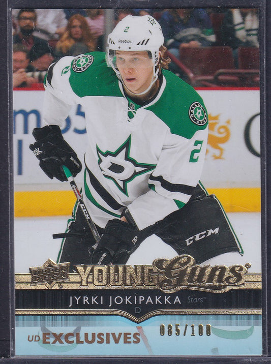 JYRKI JOKIPAKKA - 2014 Upper Deck Young Guns UD EXCLUSIVES #461, /100