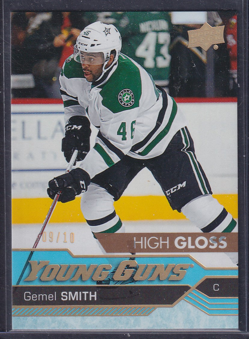 GEMEL SMITH - 2016 Upper Deck Young Guns HIGH GLOSS #465, /10