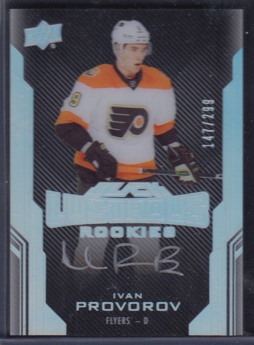IVAN PROVOROV, 2016 Black Lustrous Rookies #69, Auto, /299