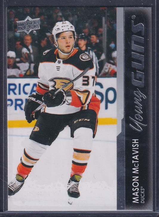 MASON MCTAVISH - 2021 Upper Deck Young Guns #451