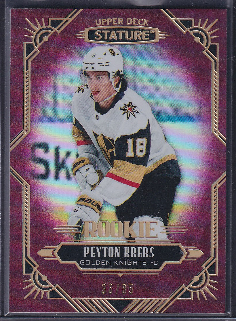 PEYTON KREBS - 2020 Upper Deck Stature Rookie #143, /85