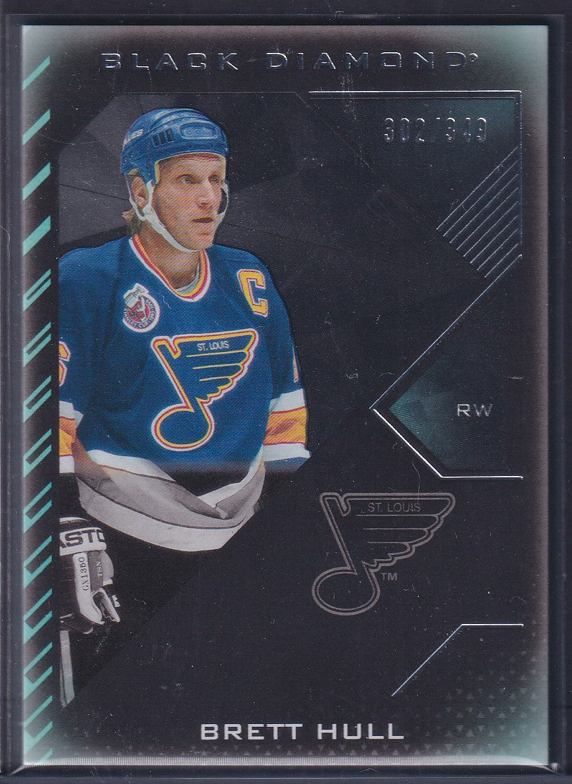BRETT HULL - 2021 Upper Deck Black Diamond #BDB-BH, /349