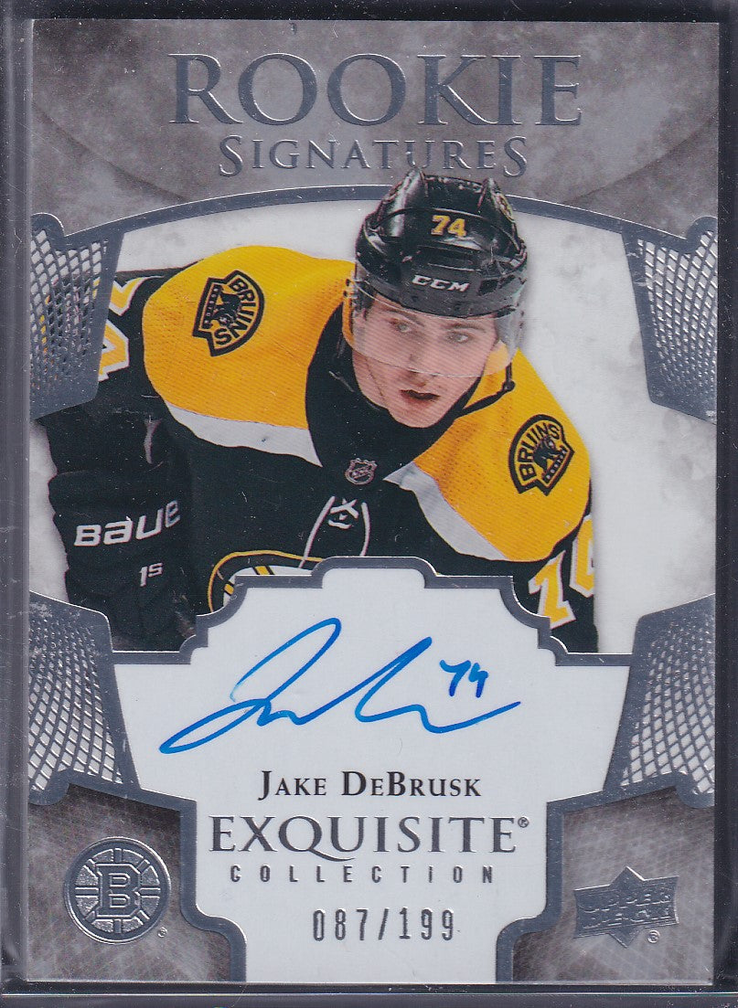 JAKE DEBRUSK - 2017 Upper Deck Exquisite Rookie Signatures #ERS-JD, /199