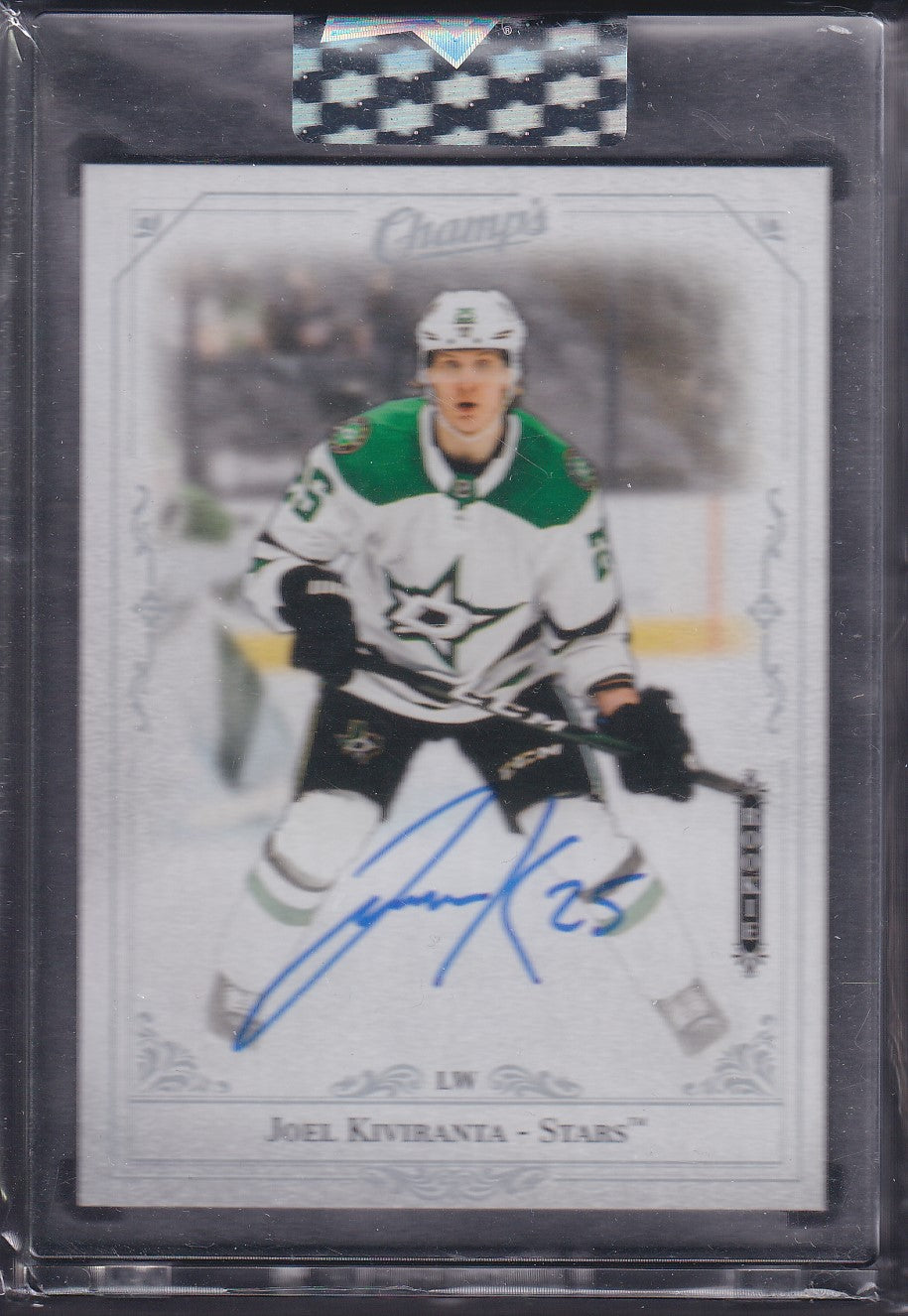 JOEL KIVIRANA - 2020 Upper Deck Clear Cut Champ's Auto Rookie #C-JK