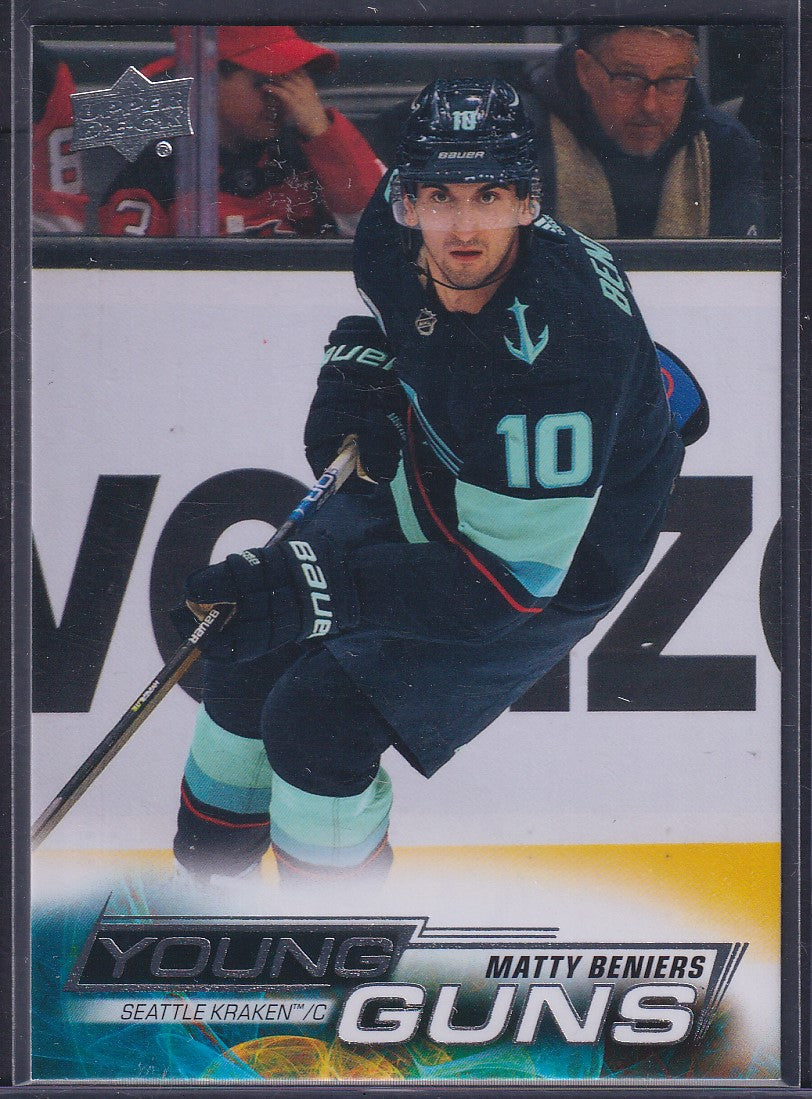 MATTY BENIERS - 2022 Upper Deck Young Guns #213